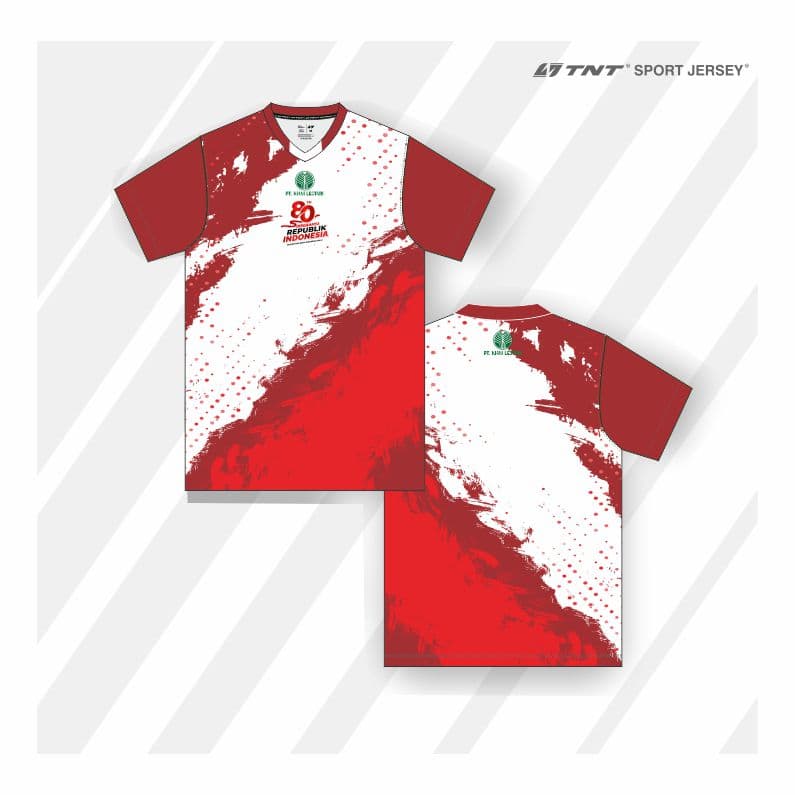 Desain jersey custom futsal premium agustusan