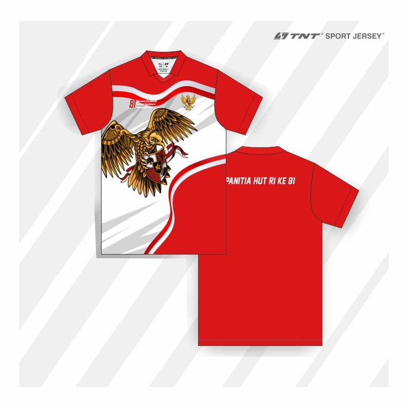 Desain jersey custom nasional