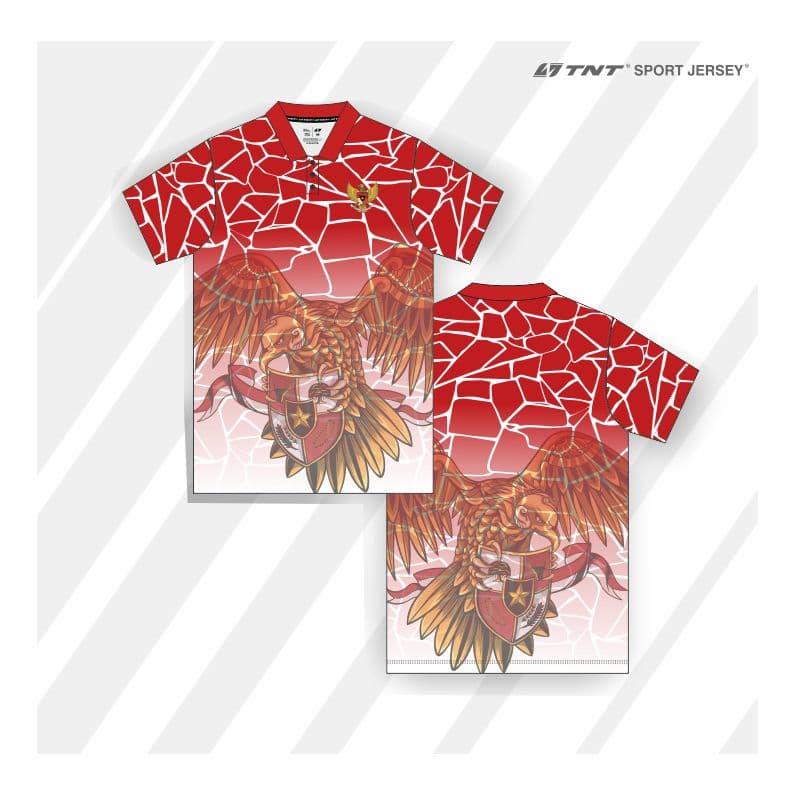 Desain jersey custom tim sepak bola
