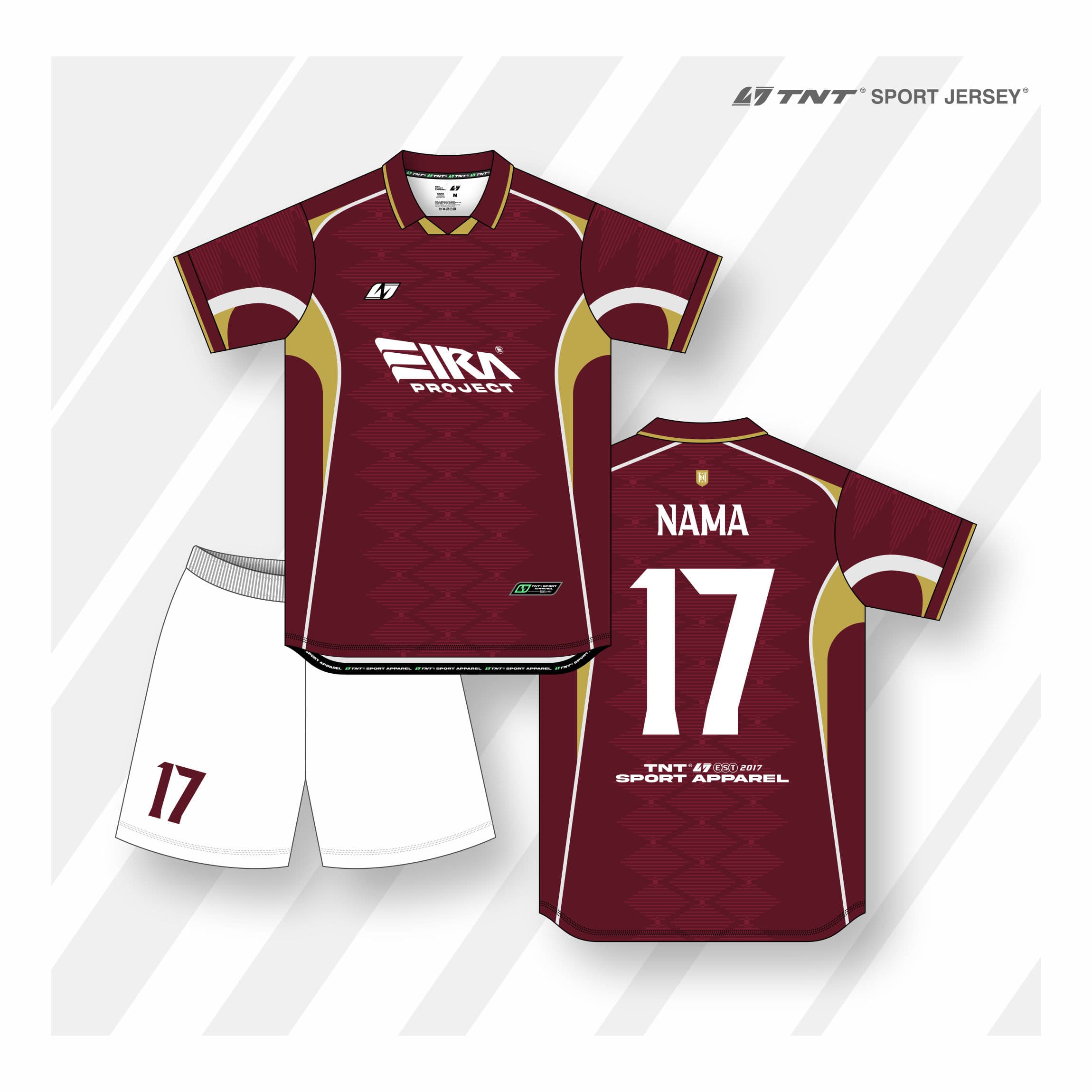 TNT-012 — Jersey Custom Sepak Bola / Futsal TNT SPORT