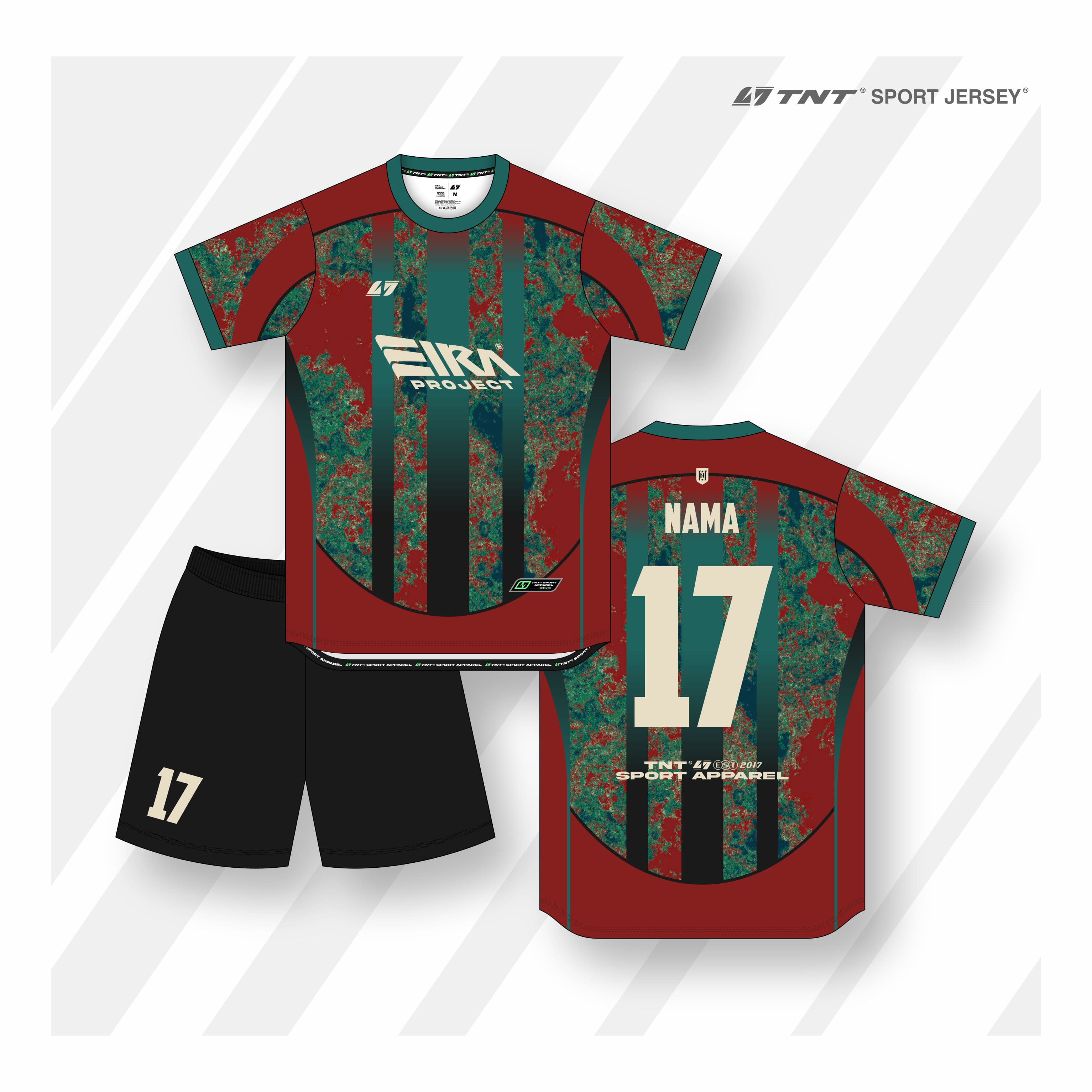 TNT-017 — Jersey Custom Sepak Bola / Futsal TNT SPORT