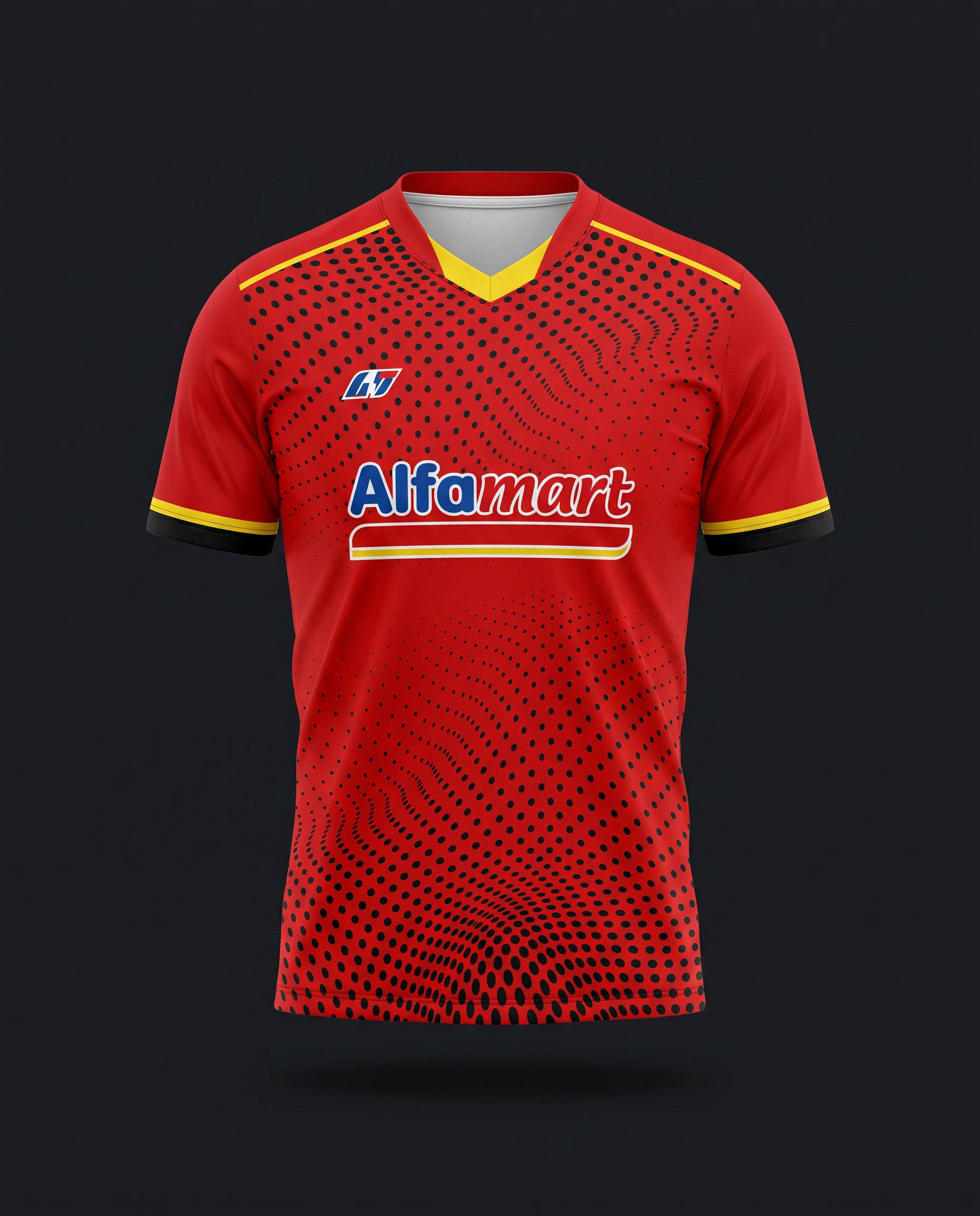 Variasi jersey tampak depan